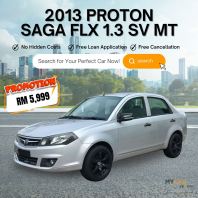2013 PROTON SAGA FLX 1.3 SV MT