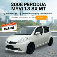 2008 PERODUA MYVI 1.3 SX MT