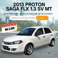 2013 PROTON SAGA 1.3 SV MT