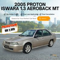 2005 PROTON ISWARA 1.3 AEROBACK MT