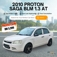 2010 PROTON SAGA BLM 1.3 AT