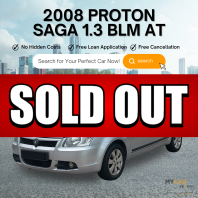 2008 PROTON SAGA BLM 1.3 AT