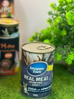 SNAPPY TOM SALMON IN GRAVY WITH CHICKEN CAT FOOD SKUDAI