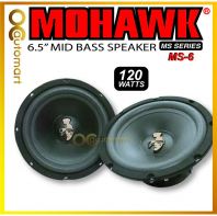 Mohawk MS Series MS-6 6.5" Inch Mid Bass Speakers Car Spk