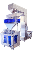 4 Head Weigher Pouch Packaging Machine with Z Bucket Conveyor