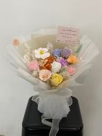 Dopamine Soap and Preserved Bouquet (M) Dopamine Soap and Preserved Bouquet (M)