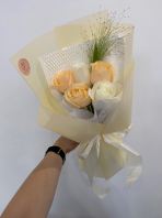 5 stalks Fresh Roses bouquet 5 stalks Fresh Roses bouquet