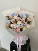 Rosey Soap and Preserved Flowers Bouquet Rosey Soap and Preserved Flowers Bouquet