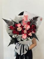 Customized Soap and Preserved Flowers Bouquet Customized Soap and Preserved Flowers Bouquet