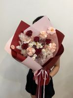 "First Love" Soap and Preserved Flowers Bouquet "First Love" Soap and Preserved Flowers Bouquet