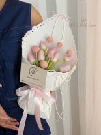 ¡°Tulip Lace¡± 10 stalks Tulip with Dried Flowers ¡°Tulip Lace¡± 10 stalks Tulip with Dried Flowers