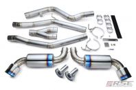 RSE - TOYOTA - FULL TITANIUM MUFFLER KIT ( CAT BACK ) - TYPE D ( TWIN ) - GR SUPRA A90