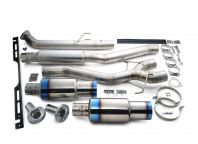 RSE - HONDA - FULL TITANIUM MUFFLER KIT ( CAT BACK ) - TYPE D ( TWIN ) - CIVIC FK8