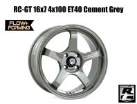 RC-GT 16x7 4x100 ET40 Cement Grey