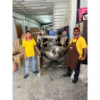 WONDERFUL MACHINERY STAINLESS STEEL PASTE COOKER MACHINE