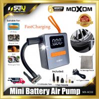 MOXOM MX-AC03 Mini Battery Air Pump w/ Digital Display & LED Lighting MOXOM MX-AC03 Mini Battery Air Pump w/ Digital Display & LED Lighting