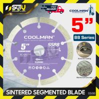 COOLMAN S588 5" / 125MM Segmented Blade / Diamond Blade / Cutting Blade
