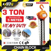 [3 TON x 5M] BOSSMAN BCVT305 3 Ton x 5M Chain Block