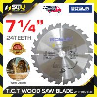BOSUN WGZ185024L 24 Teeth 7 1/4" TCT Wood Saw Blade for cutting Wood