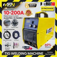 【PACKAGE B】JETMAC TIG210A TIG Welding Machine / Mesin Kimpalan 10-200A 【PACKAGE B】JETMAC TIG210A TIG Welding Machine / Mesin Kimpalan 10-200A