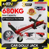 BOSSMAN BCDJ12 12" Car Dolly Jack Wheel Positioning Dolly Garage Tool (Max : 1500lbs) BOSSMAN BCDJ12 12" Car Dolly Jack Wheel Positioning Dolly Garage Tool (Max : 1500lbs)