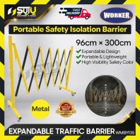 WORKER WMBY135 Expandable Traffic Barrier (Metal)