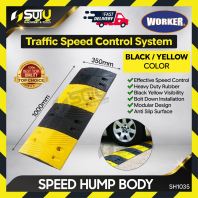 WORKER SH1035 Spees Hump Body / Bonggol Jalan (Black / Yellow)