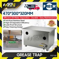 FRESH FGT-50 / FGT50 Stainless Steel Grease Trap