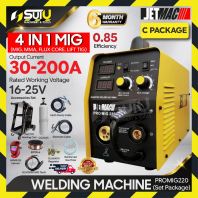 [PACKAGE C] JETMAC PROMIG220 4IN1 MIG Welding Machine w/ accessories