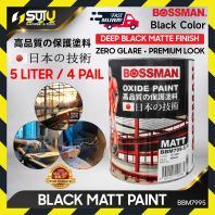 BOSSMAN BBM7995 5L Black Matt Paint