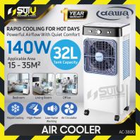 DAWA AC3800 / AC-3800 32L Portable Air Cooler 140W DAWA AC3800 / AC-3800 32L Portable Air Cooler 140W