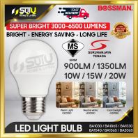 [SIRIM] BOSSMAN BA1030 / 1065 / 1530 / 1540 / 1565 /2065 900LM ~ 1350LM LED Light Bulb 10W / 15W / 2