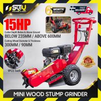 15HP Mini Wood Stump Grinder Key Start c/w Battery (Petrol Engine) 15HP Mini Wood Stump Grinder Key Start c/w Battery (Petrol Engine)