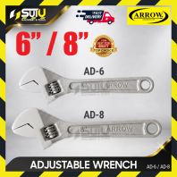 ARROW AD6 / AD8 6" (150MM) / 8" (200MM) Adjustable Wrench ARROW AD6 / AD8 6" (150MM) / 8" (200MM) Adjustable Wrench