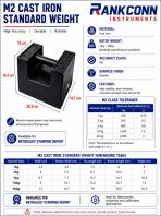RANKCONN - Cast Iron Standard Weight