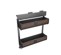 2-Tier Soft Closing Pull Out Unit #WR43