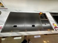 Double Bowl Nanolava SUS304 Black Two Covers/Cover for Dustbin/Cup Rinser #SV9246