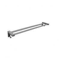 Double Aluminium Towel Hanger #BA-Z51-LH2-GM