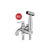 Hand Spray Set With Two Way Tap C/W 1.2m S/Steel Flexi Hose #KS-DWB706