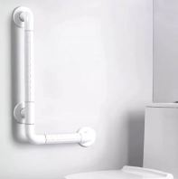 L-Shaped Safety Grab Bar #BA-LXR723-WH