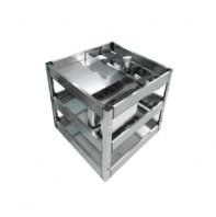 Pull-Out Unit with Divider #BBP-AS20-355-SS