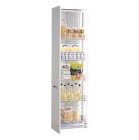 5-Tier Square Basket Full Extension Larder Unit #BLP-AL23-360-SS