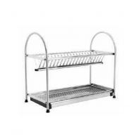 2-Tier Dish Rack with Leg #B-W223B-SS