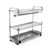 3-Tier Dish Rack with Leg #B-W226B-SS