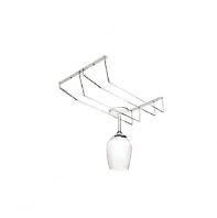 2 Row Glass Holder #GHB-W340-02-SS