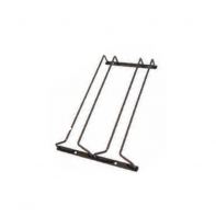 2 Row Glass Holder #GHB-W340-02-BL