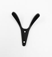 Zamac Double Hooks #CLH-D100-BLM