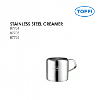 TOFFI B7700 STAINLESS STEEL CREAMER B7701 B7703 B7705