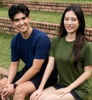 RN60 �� 100% PREMIUM COMBED COTTON UNISEX Classic Basic Crew Neck Short Sleeve Tee 190gsm [NEW PRODUCT 2026]