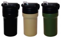 AM42 �� AUTO MUG STAINLESS STEEL 304 (INNER) + DOUBLE WALL / HIGH GRADE MATTE FINISH 500ml 400gsm (COMES WITH BOX) [PREMIUM QUALITY ]